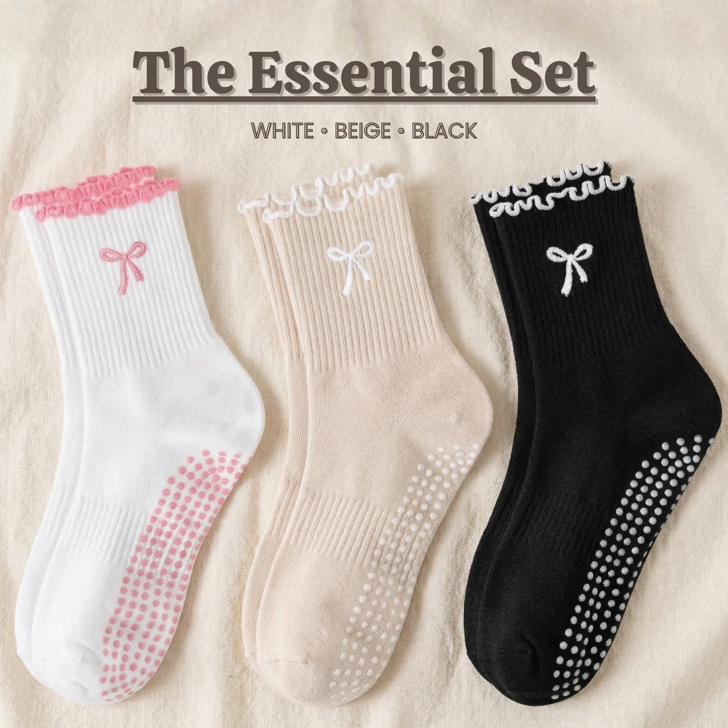 Aurea Pilates Grip Socks